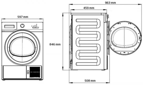 Beko DF 7312 GXW