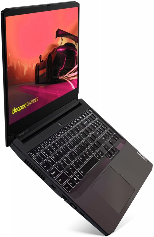 LENOVO IdeaPad Gaming 3 15ACH6 Ryzen 5 5500H, 15,6''-144Hz, 16GB,512GB,RTX2050, Shadow Black (82K2028DPB)
