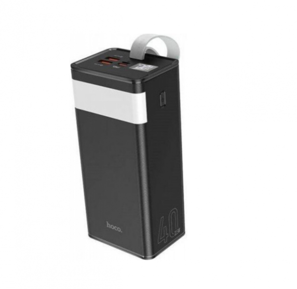 Зовнішній акумулятор (павербанк) Hoco J86 40000mAh 22,5W Black