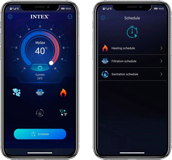 СПА-басейн надувний Intex 28450