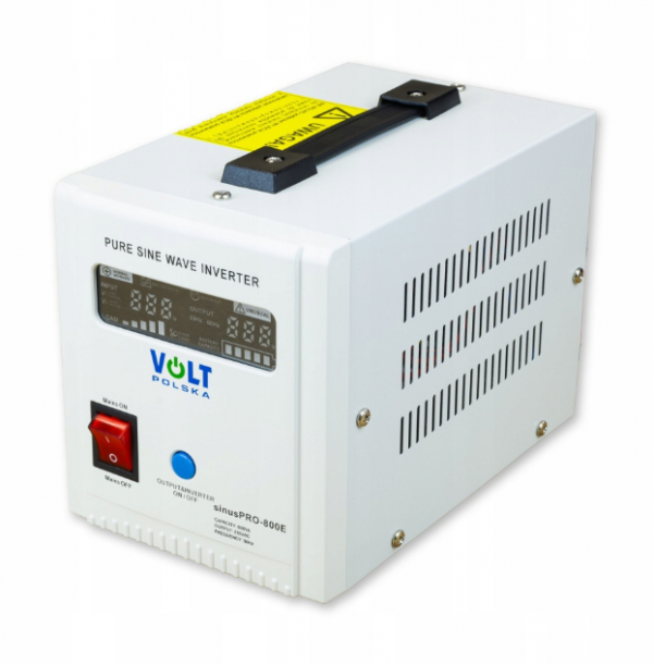 Гібридне ДБЖ/інвертор Volt Polska SINUS PRO 800 E 12/230V 500/800W (3SP080012E)
