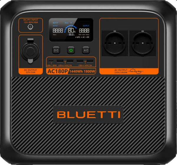 Зарядна станція BLUETTI AC180P